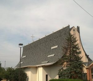 Outside of commercial building